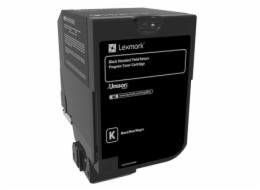LEXMARK toner CS720, CS725, CX725 Black Standard Yield Return Programme Toner Cartridge