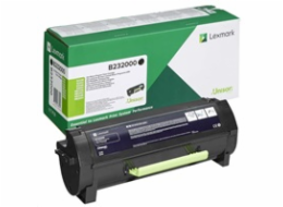 Lexmark B232000 - originální Lexmark B/MB 23x,24x,25x,26x Return Program Toner Cartridge B232000 - 3 000 str.