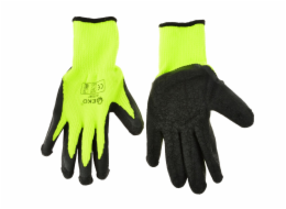 Pracovní zimní rukavice vel.8 zelené GEKO