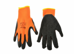 GEKO Pracovní zimní rukavice vel. 9 oranžové GEKO