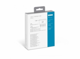 DICOTA USB-C Portable Hub 4-in-1 - Rozbočovač - 2 x USB-C + 2 x SuperSpeed USB - desktop