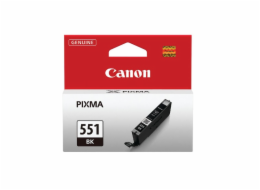 Canon CARTRIDGE CLI-551BK černá pro Pixma iP, Pixma iX, Pixma MG a Pixma MX 6850, 725x, 925, 8750 (376 str.)