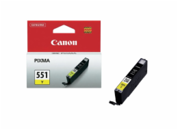 Canon CARTRIDGE CLI-551Y žlutá pro Pixma iP, Pixma iX, Pixma MG a Pixma MX 6850, 725x, 925, 8750 (300 str.)