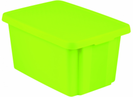Curver Úložný box ESSENTIALS 45l s víkem zelený