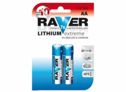 Lithiová baterie RAVER 2x AA