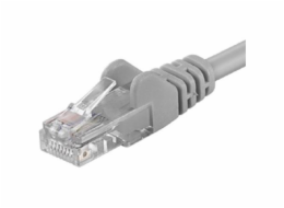 PremiumCord Patch kabel UTP RJ45-RJ45 CAT6 2m šedá