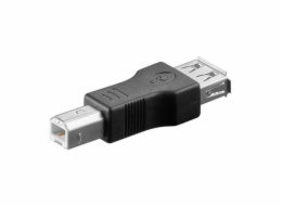 PremiumCord USB redukce A-B, Female/Male