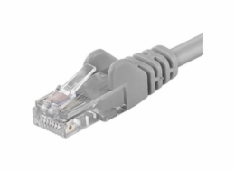 PremiumCord Patch kabel UTP RJ45-RJ45 CAT6 0.25m šedá