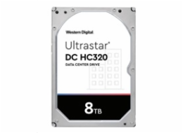 WD Ultrastar® HDD 8TB (HUS728T8TALE6L4) DC HC320 3.5in 26.1MM 256MB 7200RPM SATA 512E SE (GOLD WD8003FRYZ)