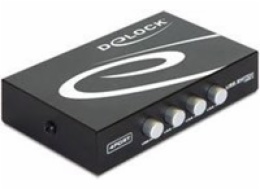 DeLOCK Umschalter USB 2.0 4 Port manuell, USB-Umschalter