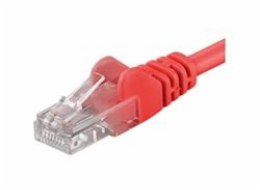 PremiumCord Patch kabel UTP RJ45-RJ45 CAT6 0.5m červená