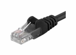 PREMIUMCORD Patch kabel UTP RJ45-RJ45 CAT5e 0.5m černá