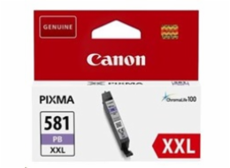 Canon CARTRIDGE CLI-581 XXL foto modrá pro PIXMA TS615x, TS625x, TS635x, TR7550, TS815x (9 140 str.)