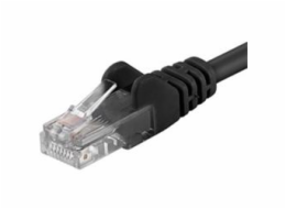PREMIUMCORD Patch kabel UTP RJ45-RJ45 CAT5e 1.5m černá