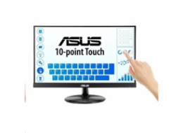 ASUS LCD dotekový 21.5" VT229H Touch 1920x1080, lesklý, D-SUB, HDMI, 10-point Touch, IPS, Frameless, USB, VESA