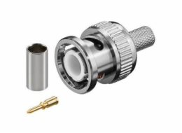 BNC&nbsp;konektor&nbsp;RG59/U&nbsp;s&nbsp;pozlacenou&nbsp;jehlou,&nbsp;krimpovací