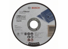 Dělicí kotouč rovný Best for Metal – Rapido - A 60 W BF, 125 mm, 1,0 mm BOSCH