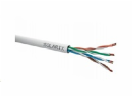 Solarix Kabel UTP licna c5e 305m šedá PVC