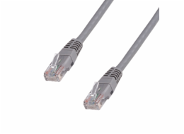 DATACOM Patch kabel UTP CAT6 0,5m šedý