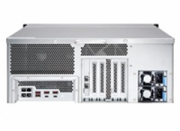 QNAP TS-2483XU-RP-E2136-16G, 4U, 24-bay NAS, Intel Xeon E-2136 SC 3.3 GHz , 16GB, 4 GigaLan, 2 x 10GbE SFP+ SmartNIC
