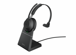 Jabra Evolve2 65/Mono/BT/Bezdrát/Stand/Černá
