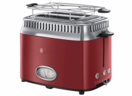 Russell Hobbs 21680-56 Retro Ribbon Red    Toaster