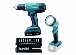 MAKITA DF457DWLX1 aku šroubovák 18V/1,3