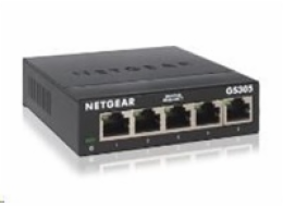 NETGEAR GS305-300PES Netgear 5-Port Gigabit Ethernet Switch