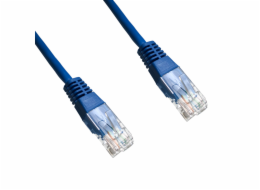 DATACOM Patch kabel UTP CAT6 0,25m modrý