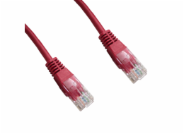 DATACOM Patch kabel UTP CAT5E 7m červený