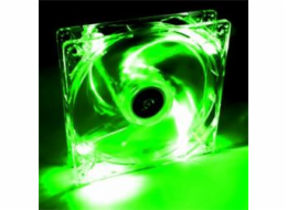 Akyga Ventilátor 12cm LED zelený