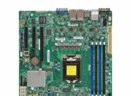 SUPERMICRO MB 1xLGA1151, iC236,DDR4,8xSATA3,PCIe 3.0 (1 x8 (in x16), 1 x8, 1 x4 (in x8)), 1x M.2 NGFF, IPMI