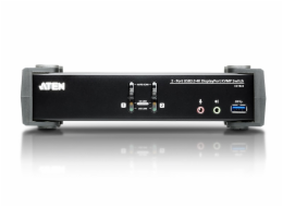 ATEN 2-port 4K DisplayPort KVMP USB3.0, audio