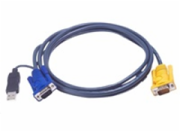 ATEN KVM sdružený kabel k CS-12xx, USB, 2m