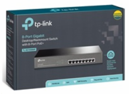 TP-Link switch TL-SG1008 (8xGbE, fanless)