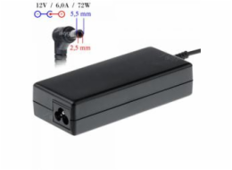 TRX Akyga 72W napájecí adaptér/ nabíječka/ pro monitory/ 12V/ 6A/ 5.5x2.5mm/ neoriginální