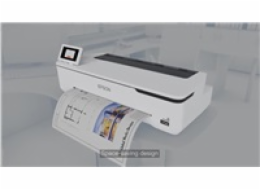 EPSON tiskárna ink SureColor SC-T5100N, 4ink, A0, 2400x1200 dpi, USB 3.0, LAN, WIFI, Ethernet,