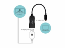 i-tec USB-C Display Port Adapter 4K/60 Hz