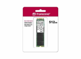 TRANSCEND MTS832S 512GB SSD disk M.2, 2280 SATA III 6Gb/s (3D TLC) single sided, 560MB/s R, 500MB/s W