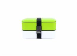 Yoko Design box na jídlo dvoupatrový, modrý