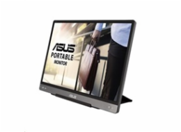 ASUS ZenScreen MB14AC 14" IPS prenosný USB-C monitor 1920x1080 5ms 250cd čierno-strieborný