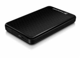 TRANSCEND externí HDD 2,5" USB 3.1 StoreJet 25A3, 2TB, Black (nárazuvzdorný, 256-bit AES)