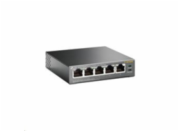 Switch TP-Link TL-SG1005P 5x GLAN, 4xPOE, 56W, kov