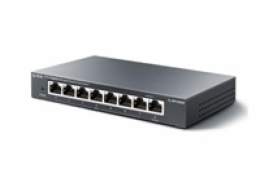 Switch TP-Link RP108GE Easy Smart, 8x GLAN, 7x PoE-in reverzní, 1x PoE-out