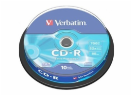 710561 CD-R 52x EXTRAPRO 10CAKE VERBATIM