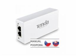 Tenda POE30G-AT Tenda PoE30G-AT Gigabit Ethernet Power Injector, 30W, 802.3at, 802.3af,48V,PD Autodet.