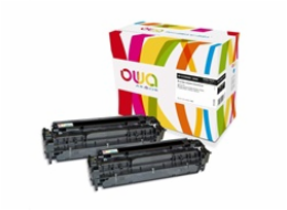 OWA Armor toner pro HP Color LJ CP2020, CP2025, CM2320, CM2720, 2x3500 stran, CC530AD, černá/black