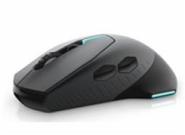 Dell Alienware 610M/Herní/Optická/Pro praváky/16 000 DPI/Drátová+bezdrátová/Šedá