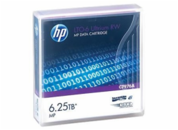 HP LTO-6 Ultrium 6.25TB MP RW Data Cartridge C7976A (1x LTO6 Ultrium 6.25TB MPRWDataCartridge + WriteOn Label)