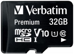Verbatim microSDHC          32GB Class 10 UHS-I incl Adapter